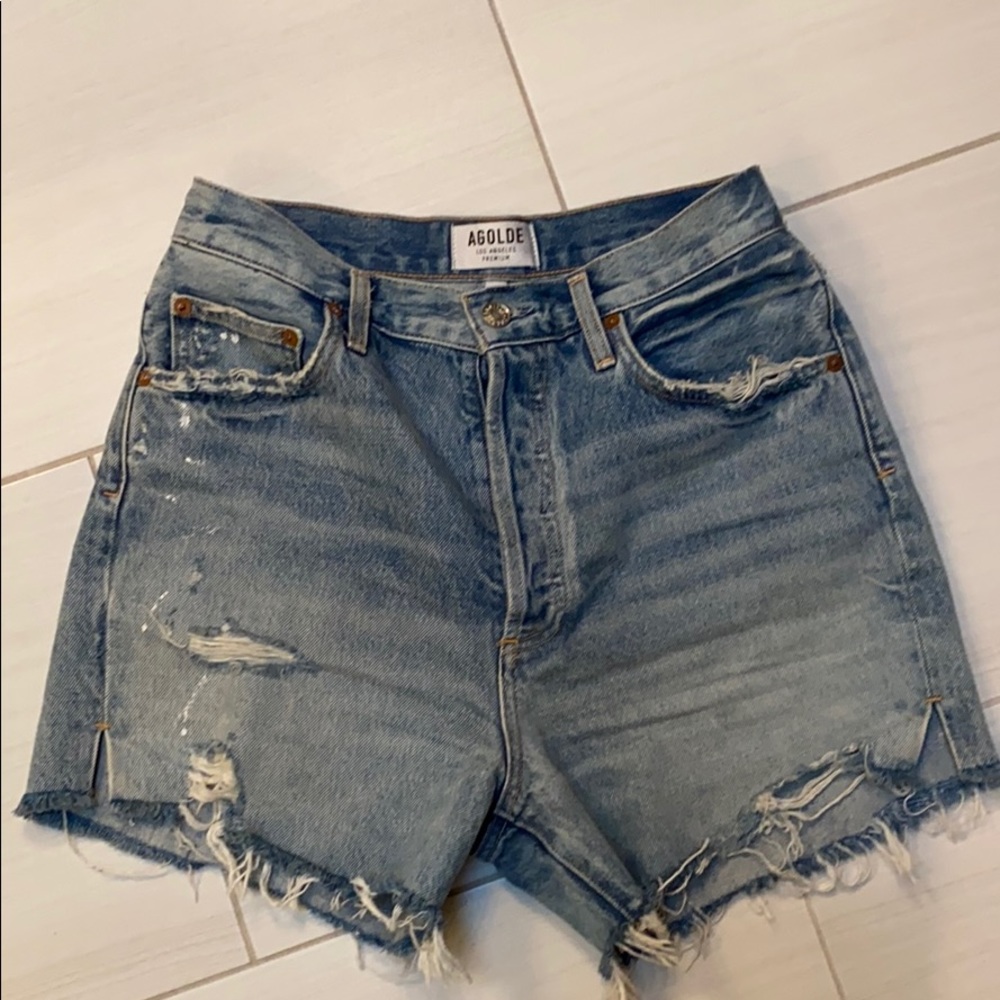 Agolde Distressed shorts